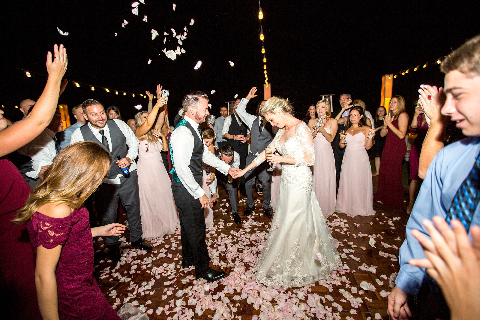 Laguna Cliffs Marriott Wedding Reception Entertainment