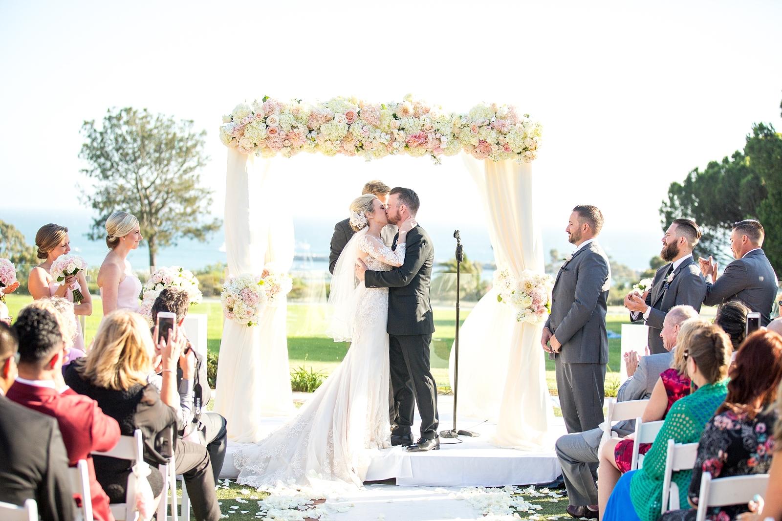 Laguna Cliffs Marriott Wedding Reception Entertainment