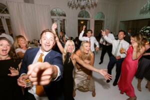 Guests at the Rosewood Miramar Beach Wedding